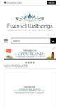 Mobile Screenshot of essentialwellbeings.com
